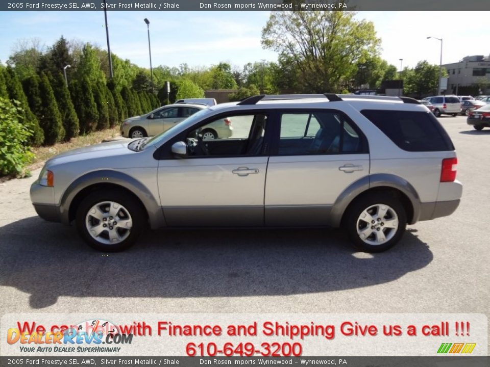 2005 Ford Freestyle SEL AWD Silver Frost Metallic / Shale Photo #7