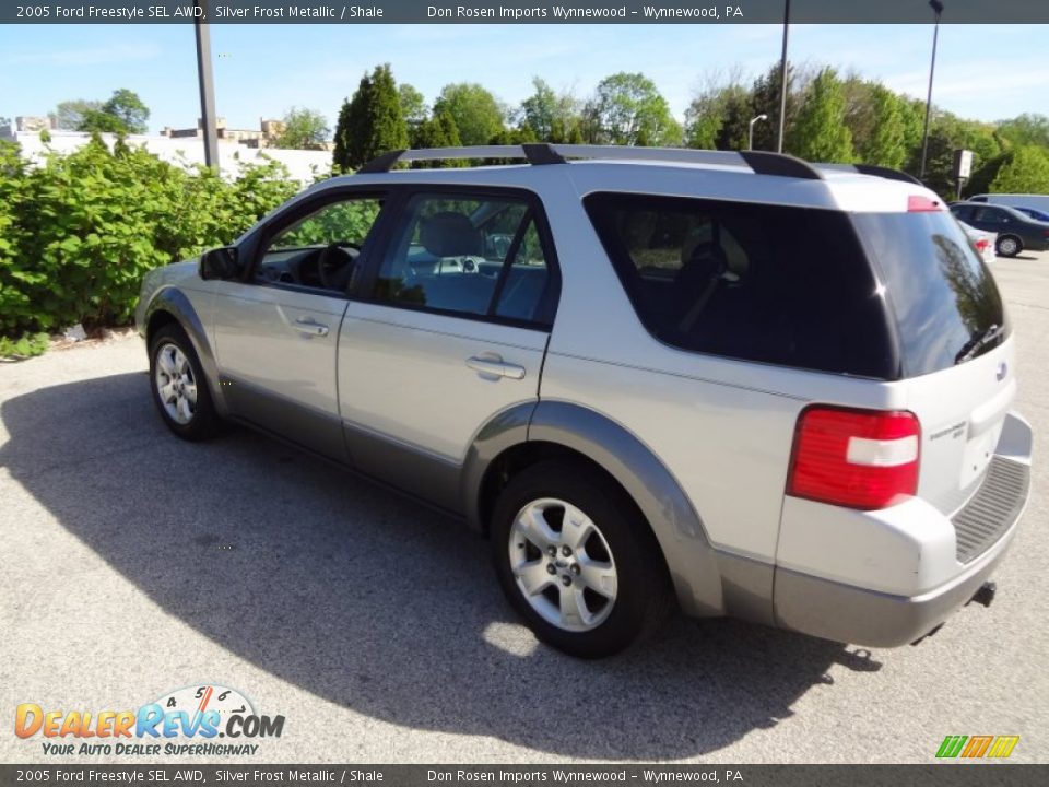 2005 Ford Freestyle SEL AWD Silver Frost Metallic / Shale Photo #8