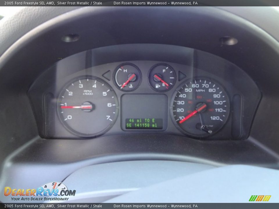 2005 Ford Freestyle SEL AWD Silver Frost Metallic / Shale Photo #11