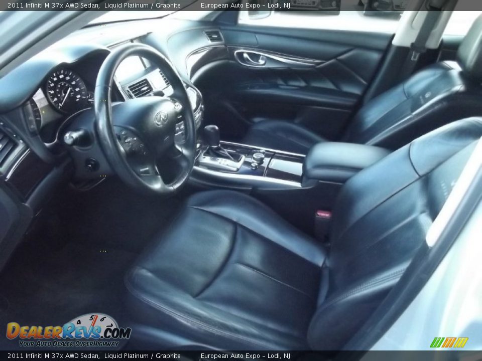 2011 Infiniti M 37x AWD Sedan Liquid Platinum / Graphite Photo #7