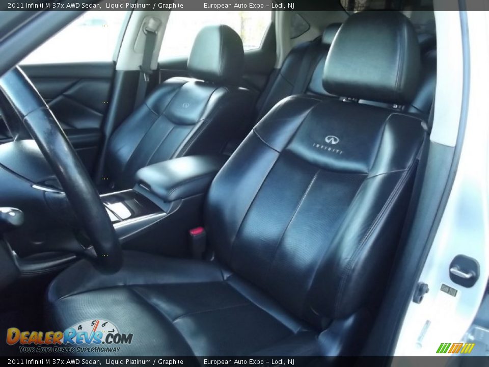 2011 Infiniti M 37x AWD Sedan Liquid Platinum / Graphite Photo #8