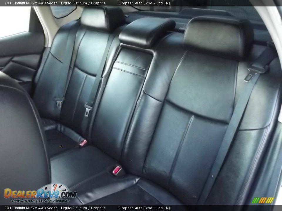 2011 Infiniti M 37x AWD Sedan Liquid Platinum / Graphite Photo #11