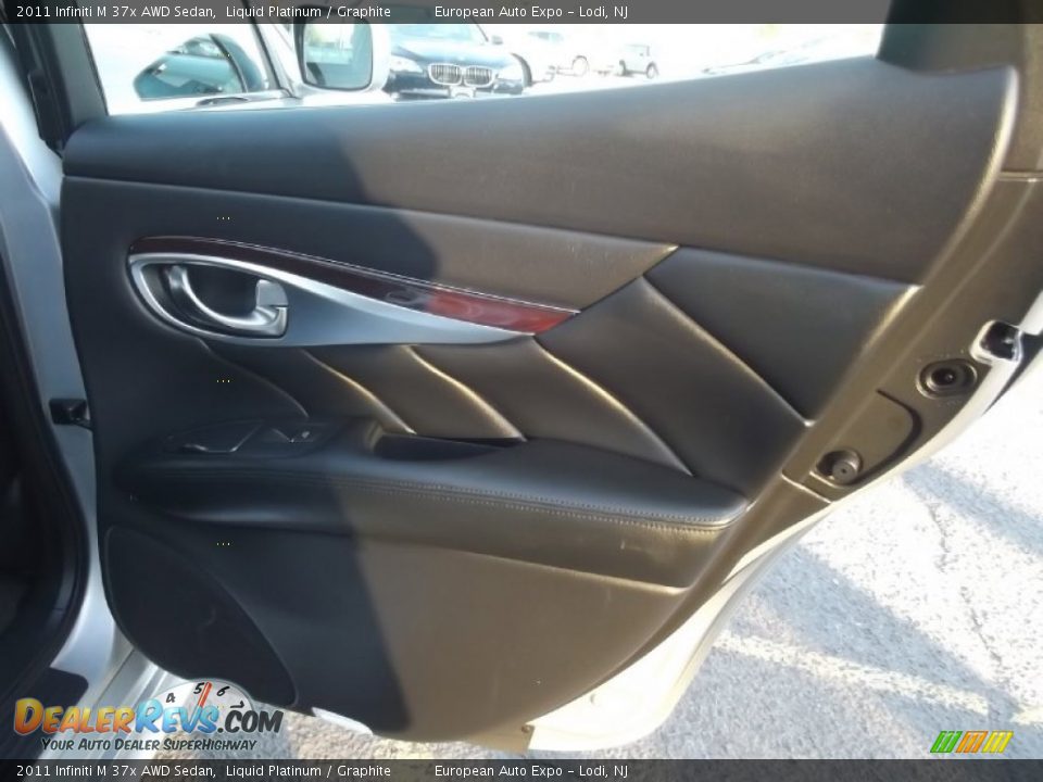 2011 Infiniti M 37x AWD Sedan Liquid Platinum / Graphite Photo #15