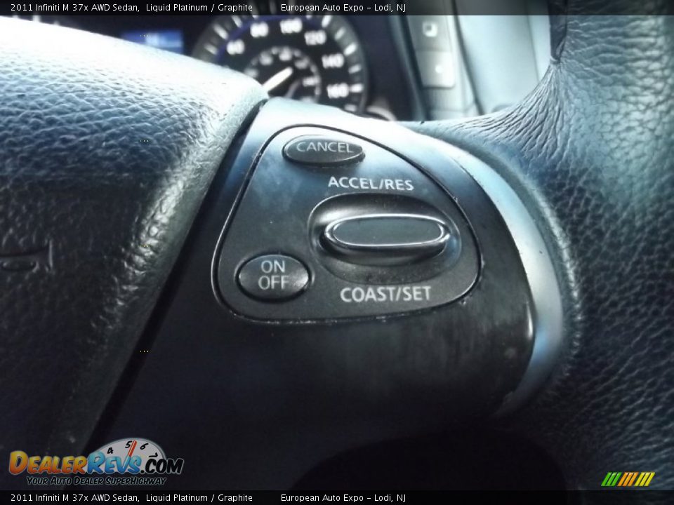 2011 Infiniti M 37x AWD Sedan Liquid Platinum / Graphite Photo #20