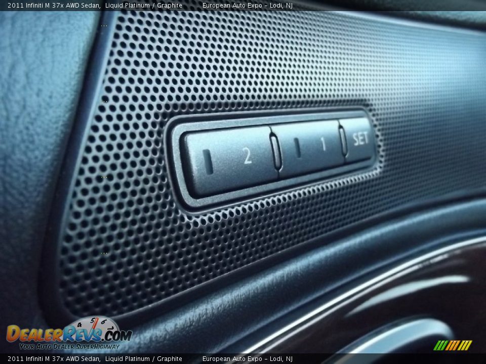 2011 Infiniti M 37x AWD Sedan Liquid Platinum / Graphite Photo #23