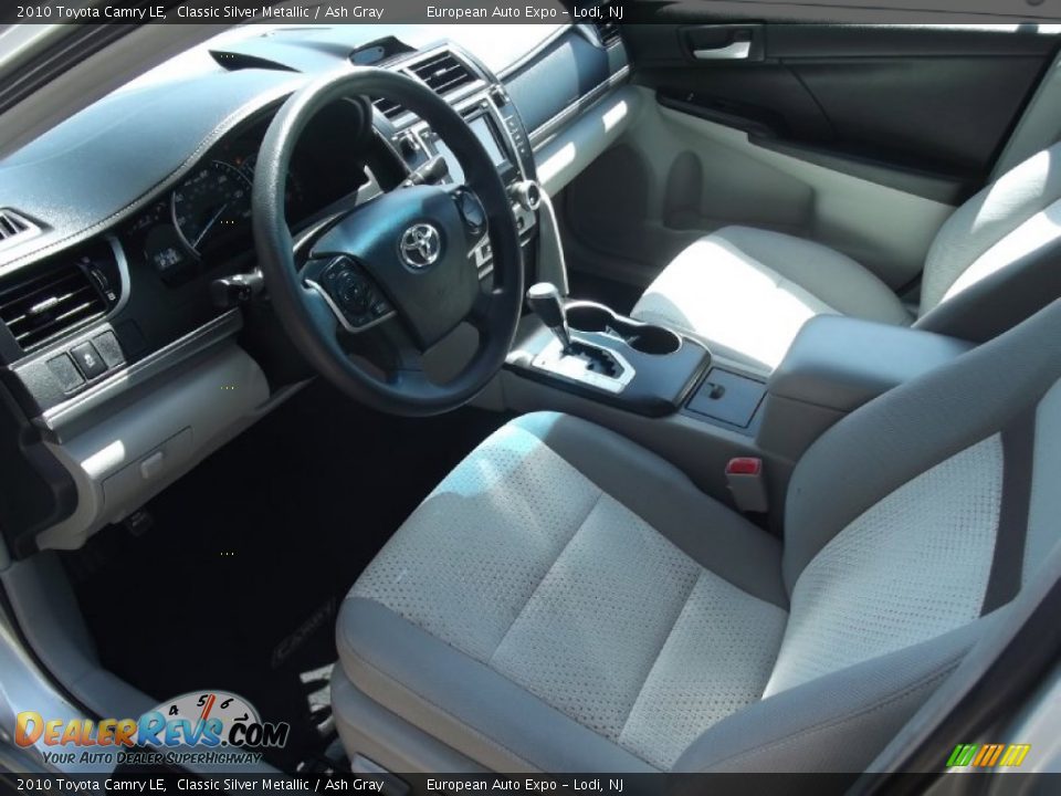 2010 Toyota Camry LE Classic Silver Metallic / Ash Gray Photo #7