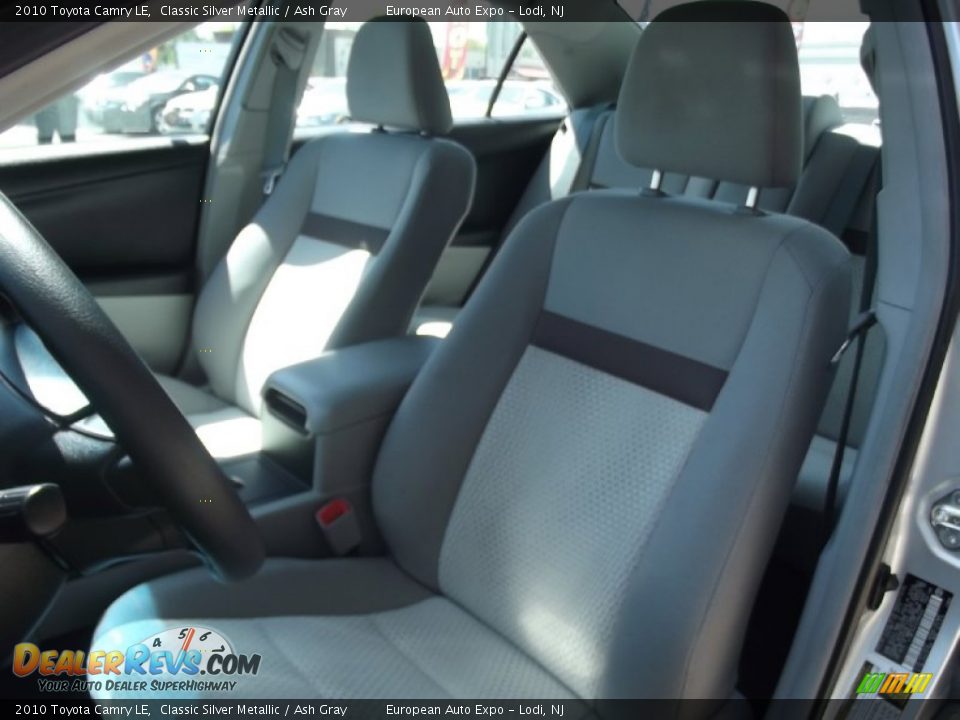 2010 Toyota Camry LE Classic Silver Metallic / Ash Gray Photo #8