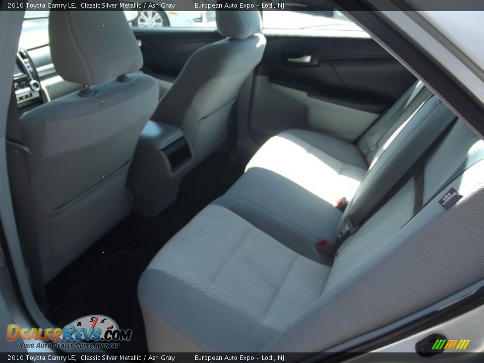2010 Toyota Camry LE Classic Silver Metallic / Ash Gray Photo #10