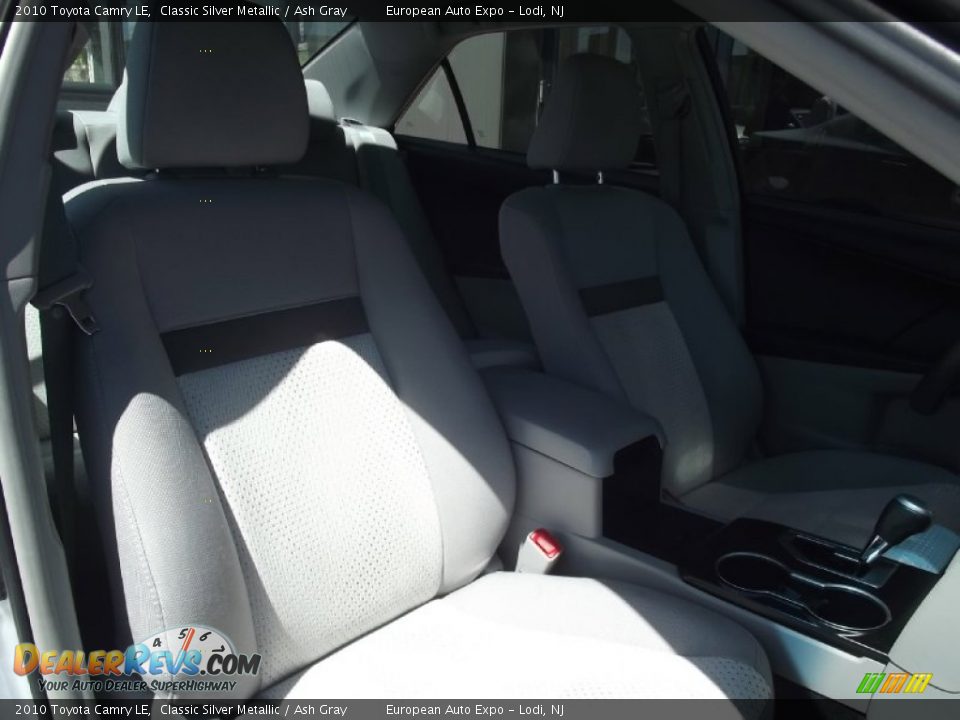 2010 Toyota Camry LE Classic Silver Metallic / Ash Gray Photo #17