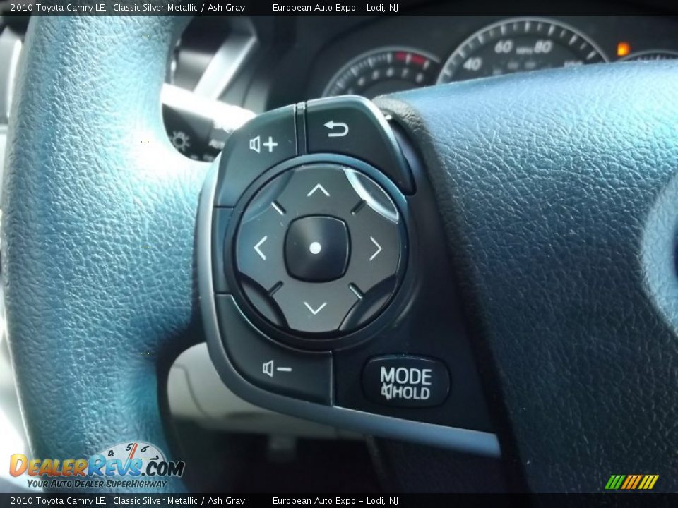2010 Toyota Camry LE Classic Silver Metallic / Ash Gray Photo #21