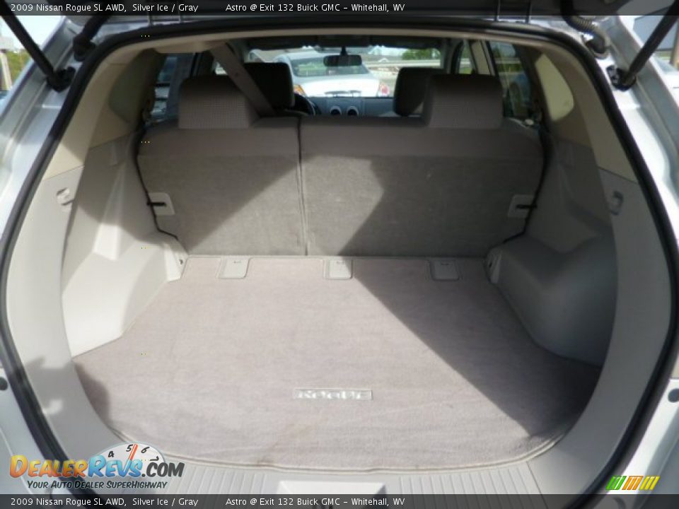 2009 Nissan Rogue SL AWD Silver Ice / Gray Photo #13