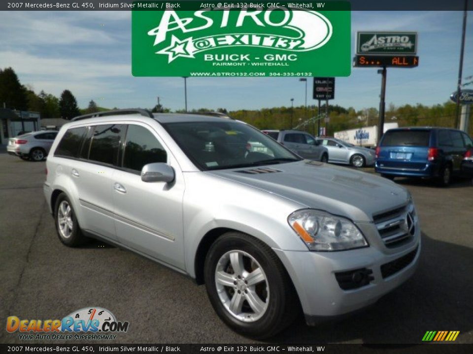 2007 Mercedes-Benz GL 450 Iridium Silver Metallic / Black Photo #1