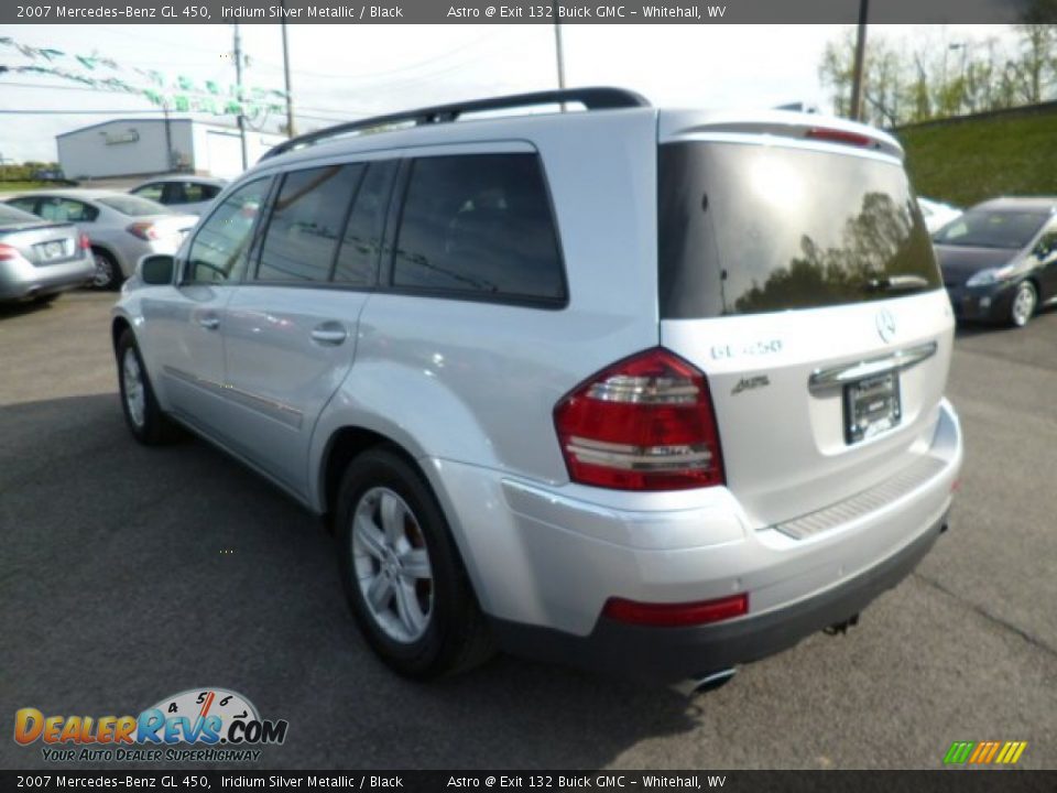 2007 Mercedes-Benz GL 450 Iridium Silver Metallic / Black Photo #4