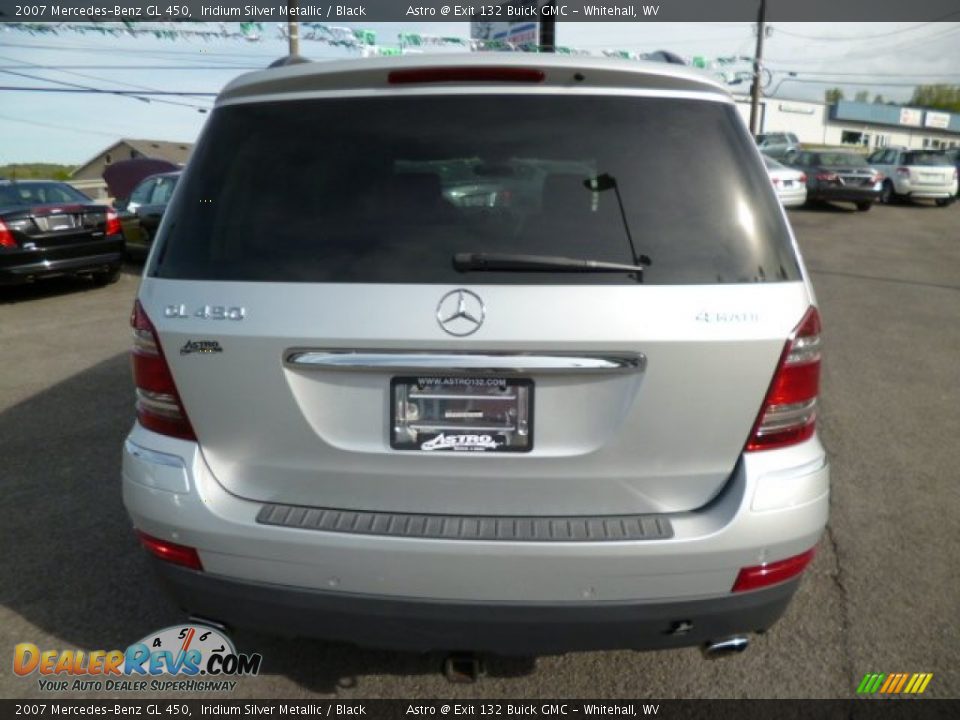 2007 Mercedes-Benz GL 450 Iridium Silver Metallic / Black Photo #5