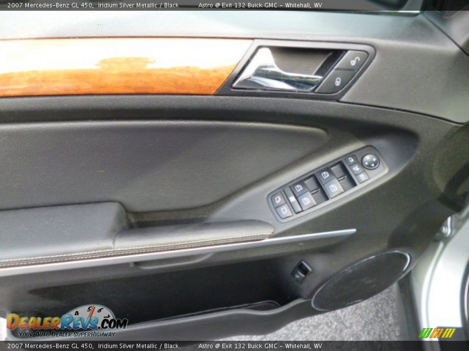 2007 Mercedes-Benz GL 450 Iridium Silver Metallic / Black Photo #17