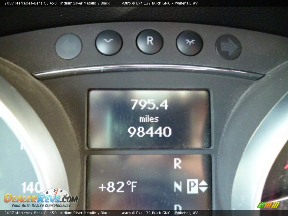 2007 Mercedes-Benz GL 450 Iridium Silver Metallic / Black Photo #20