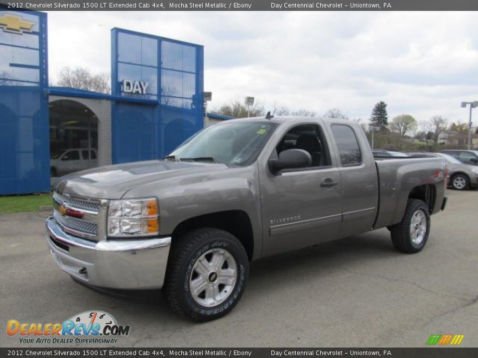 2012 Chevrolet Silverado 1500 LT Extended Cab 4x4 Mocha Steel Metallic / Ebony Photo #1