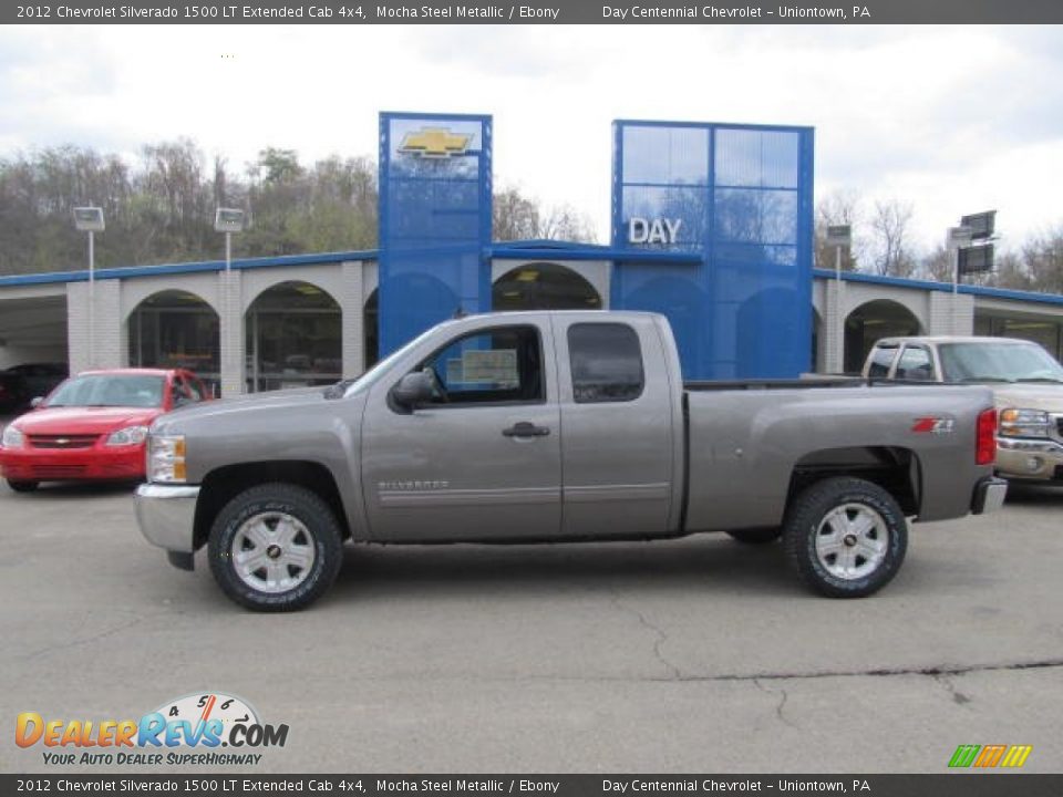 2012 Chevrolet Silverado 1500 LT Extended Cab 4x4 Mocha Steel Metallic / Ebony Photo #2