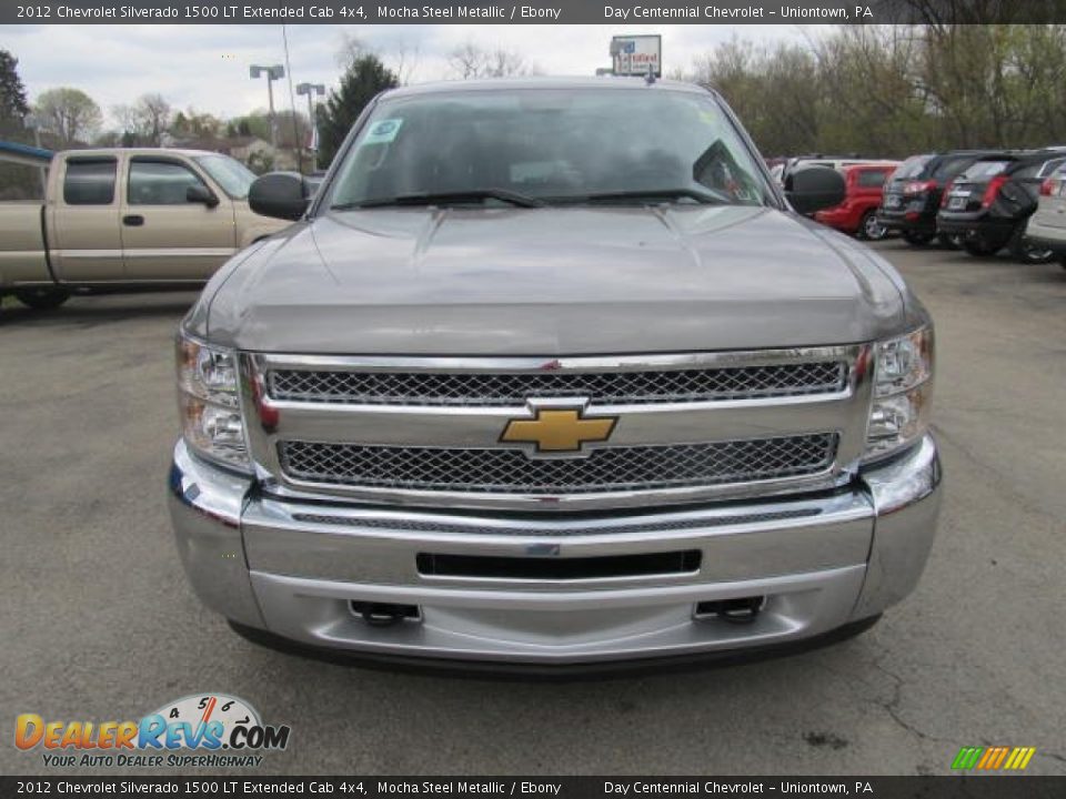 2012 Chevrolet Silverado 1500 LT Extended Cab 4x4 Mocha Steel Metallic / Ebony Photo #6