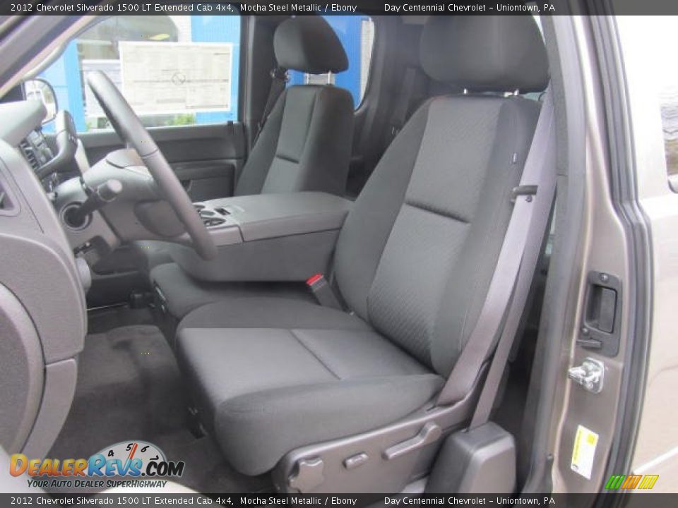 2012 Chevrolet Silverado 1500 LT Extended Cab 4x4 Mocha Steel Metallic / Ebony Photo #8