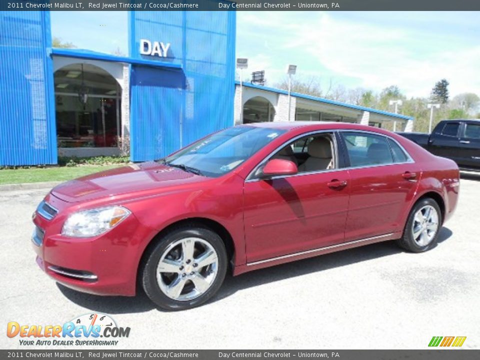 2011 Chevrolet Malibu LT Red Jewel Tintcoat / Cocoa/Cashmere Photo #1