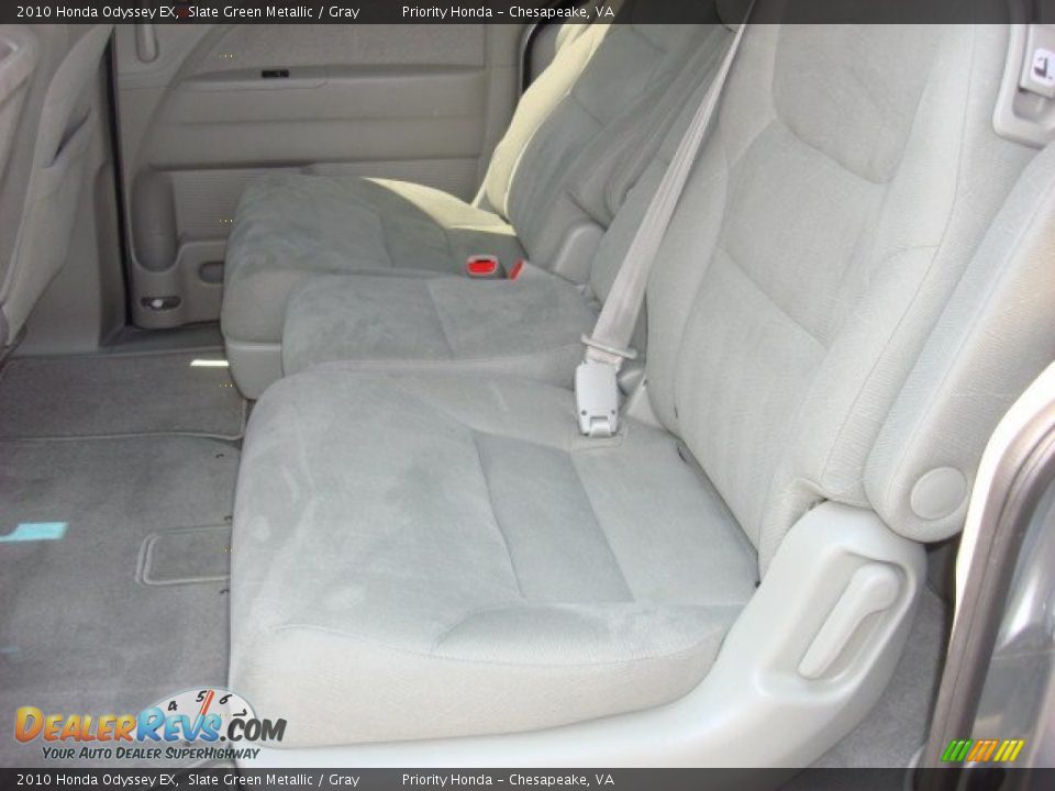 2010 Honda Odyssey EX Slate Green Metallic / Gray Photo #10