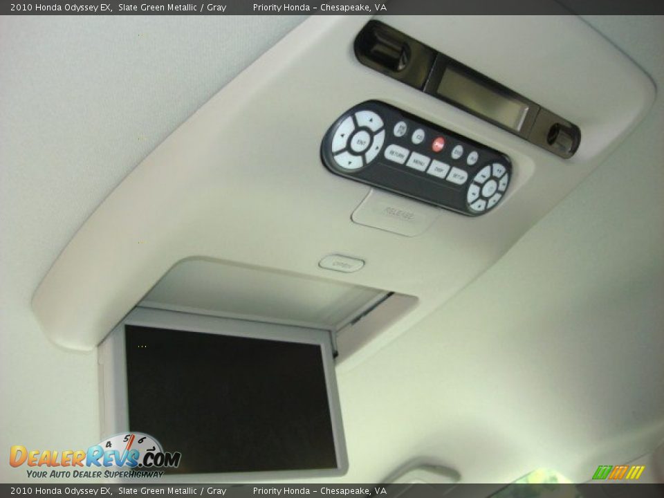 2010 Honda Odyssey EX Slate Green Metallic / Gray Photo #12