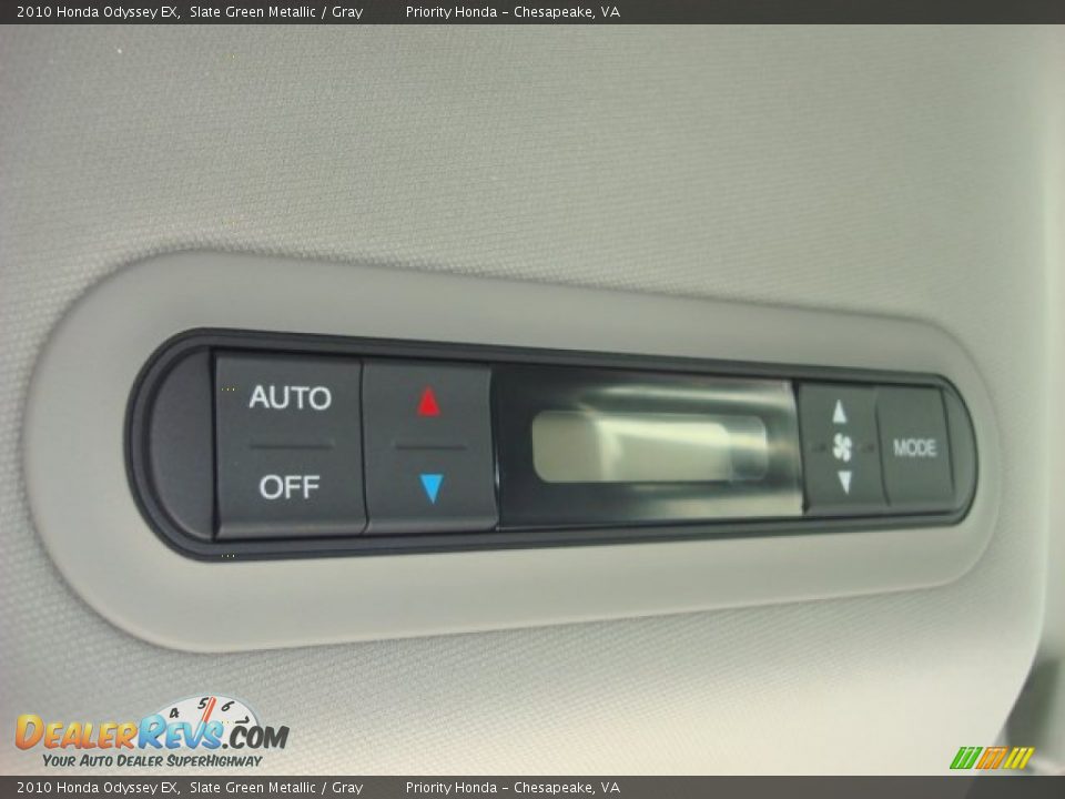 2010 Honda Odyssey EX Slate Green Metallic / Gray Photo #13