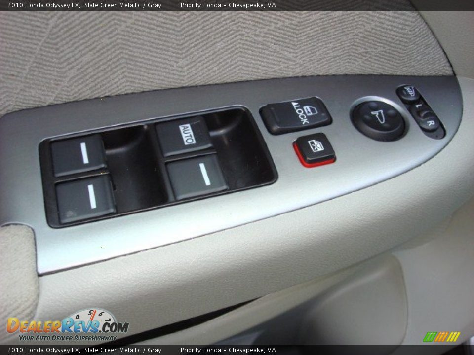 2010 Honda Odyssey EX Slate Green Metallic / Gray Photo #15