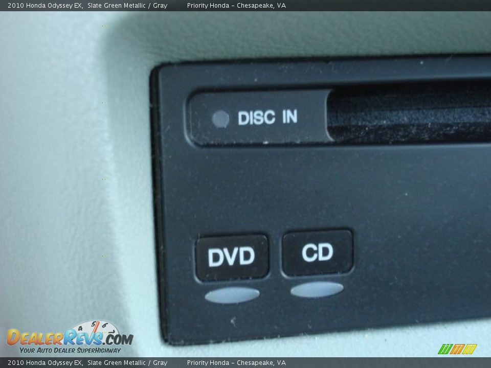 2010 Honda Odyssey EX Slate Green Metallic / Gray Photo #22