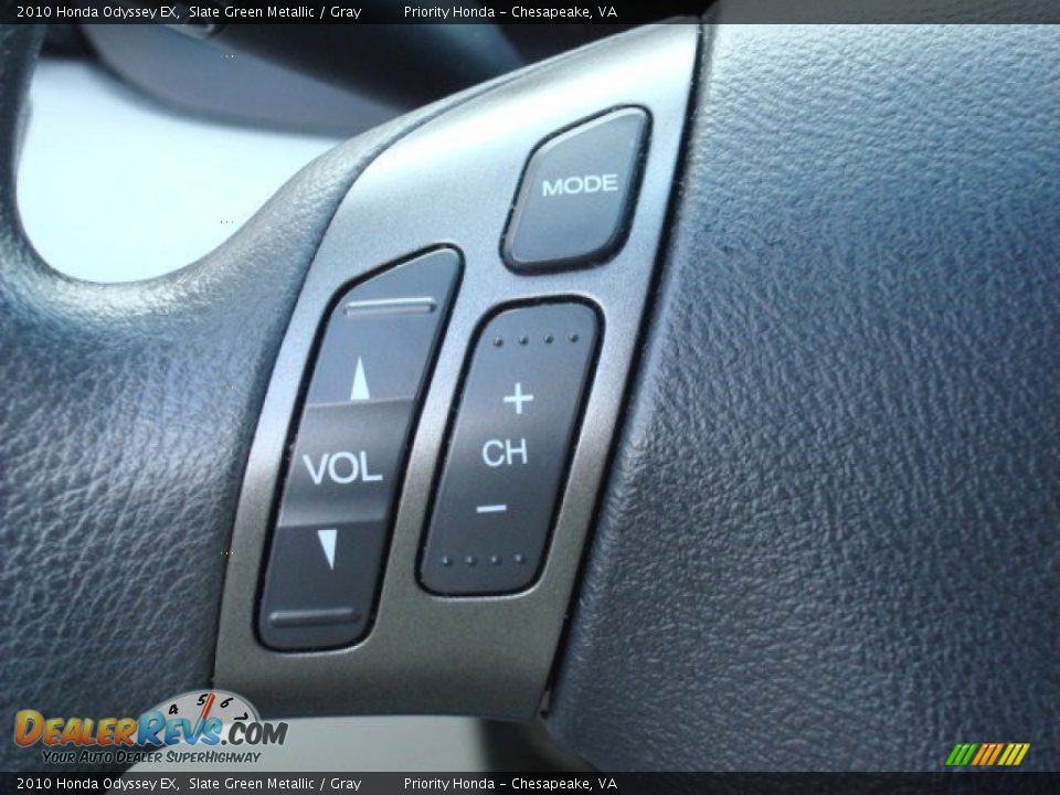2010 Honda Odyssey EX Slate Green Metallic / Gray Photo #23