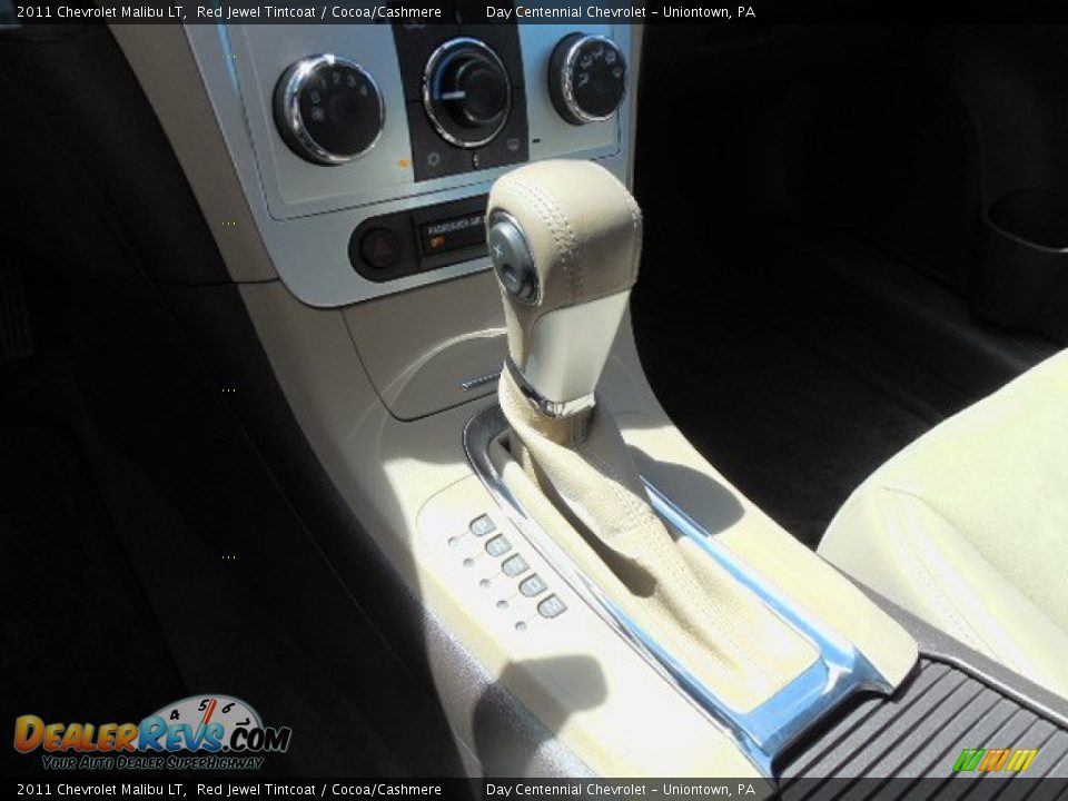 2011 Chevrolet Malibu LT Red Jewel Tintcoat / Cocoa/Cashmere Photo #16