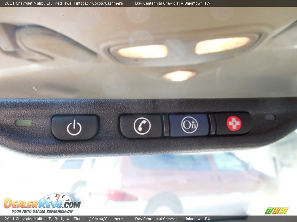 2011 Chevrolet Malibu LT Red Jewel Tintcoat / Cocoa/Cashmere Photo #17