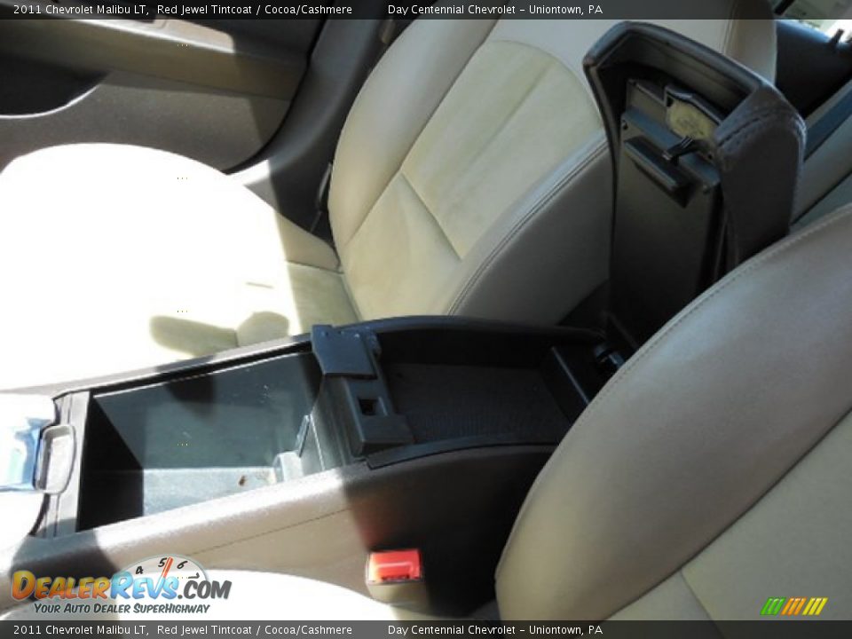 2011 Chevrolet Malibu LT Red Jewel Tintcoat / Cocoa/Cashmere Photo #18