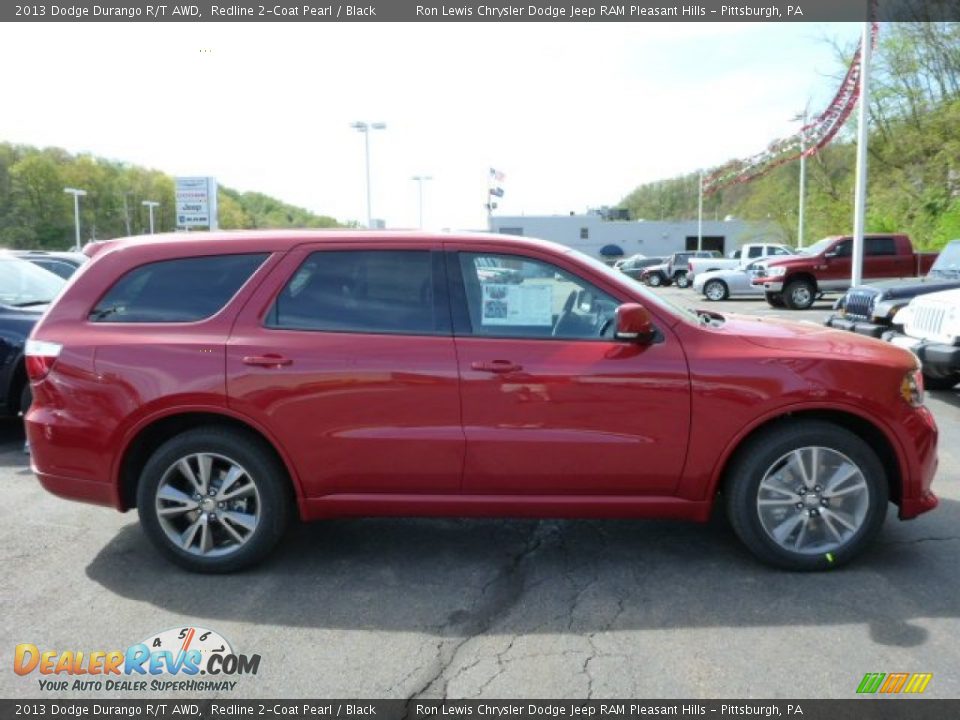 2013 Dodge Durango R/T AWD Redline 2-Coat Pearl / Black Photo #6