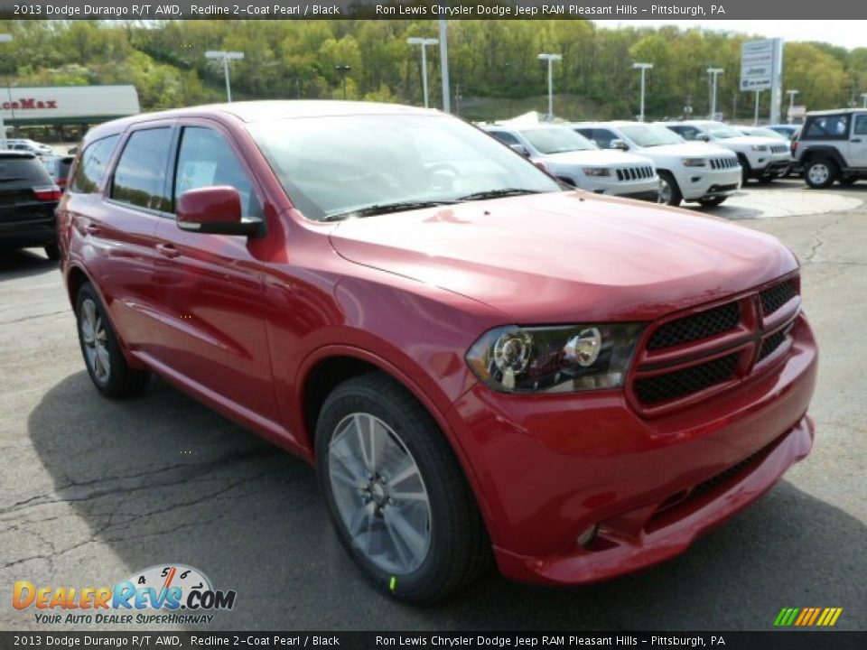 2013 Dodge Durango R/T AWD Redline 2-Coat Pearl / Black Photo #7