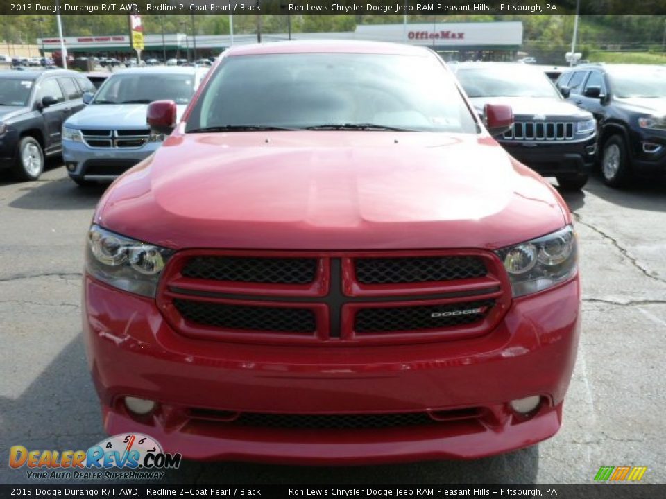 2013 Dodge Durango R/T AWD Redline 2-Coat Pearl / Black Photo #8