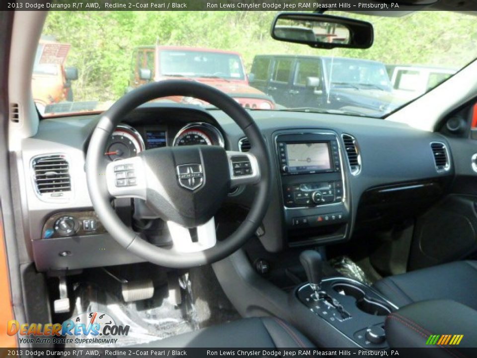 2013 Dodge Durango R/T AWD Redline 2-Coat Pearl / Black Photo #13