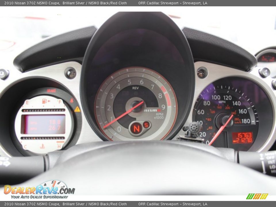 2010 Nissan 370Z NISMO Coupe Gauges Photo #12