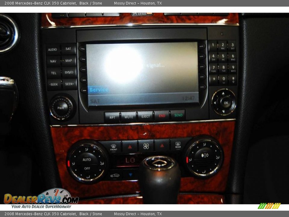 2008 Mercedes-Benz CLK 350 Cabriolet Black / Stone Photo #20