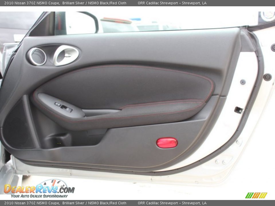 Door Panel of 2010 Nissan 370Z NISMO Coupe Photo #16