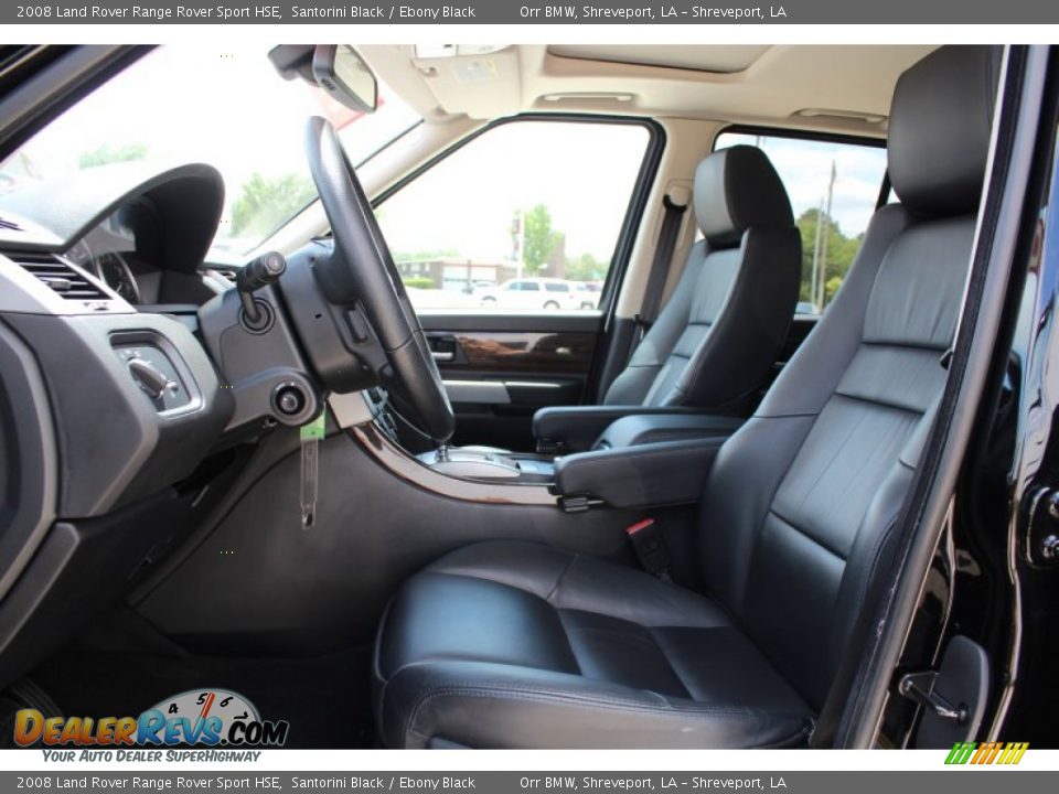 Front Seat of 2008 Land Rover Range Rover Sport HSE Photo #16