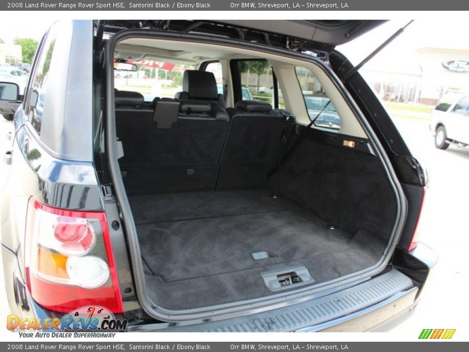 2008 Land Rover Range Rover Sport HSE Trunk Photo #23
