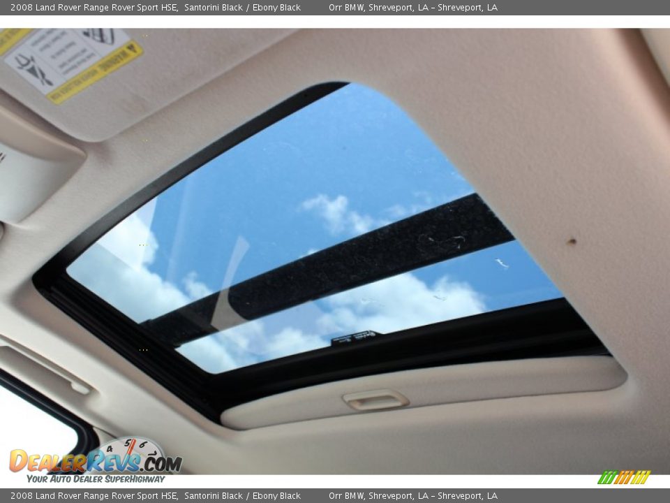 Sunroof of 2008 Land Rover Range Rover Sport HSE Photo #24
