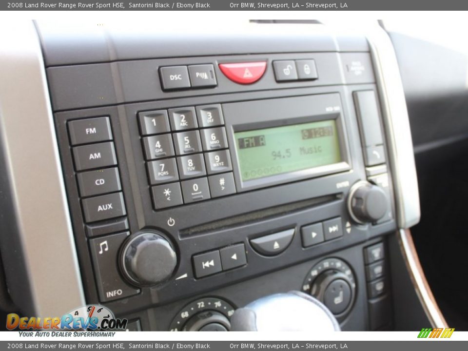 Controls of 2008 Land Rover Range Rover Sport HSE Photo #28