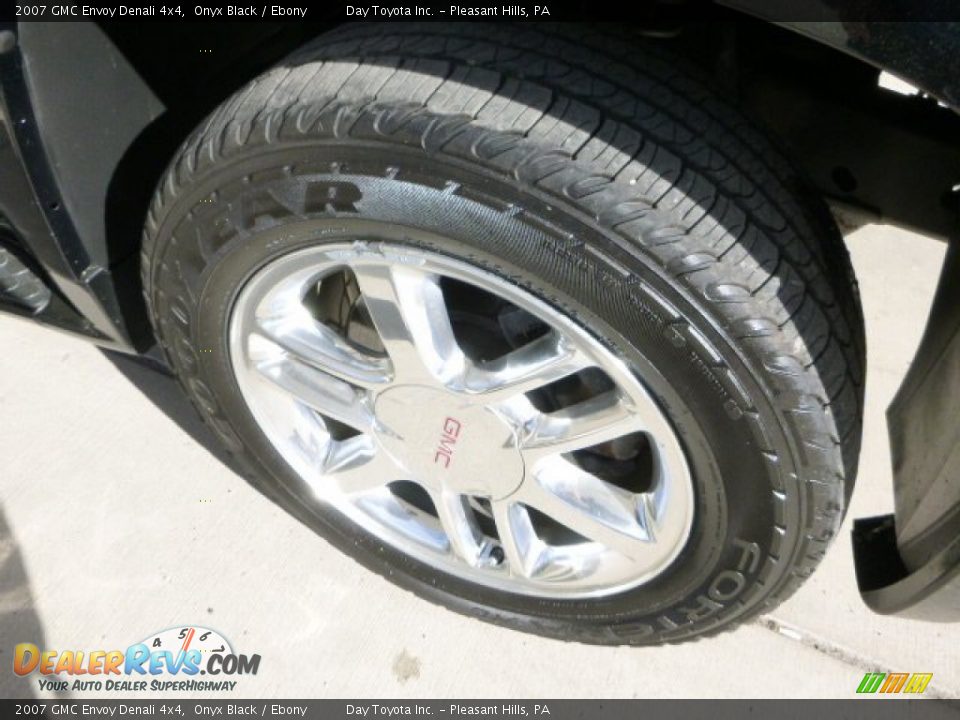 2007 GMC Envoy Denali 4x4 Onyx Black / Ebony Photo #8
