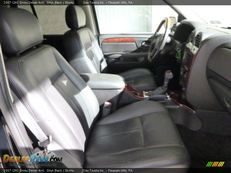 2007 GMC Envoy Denali 4x4 Onyx Black / Ebony Photo #9