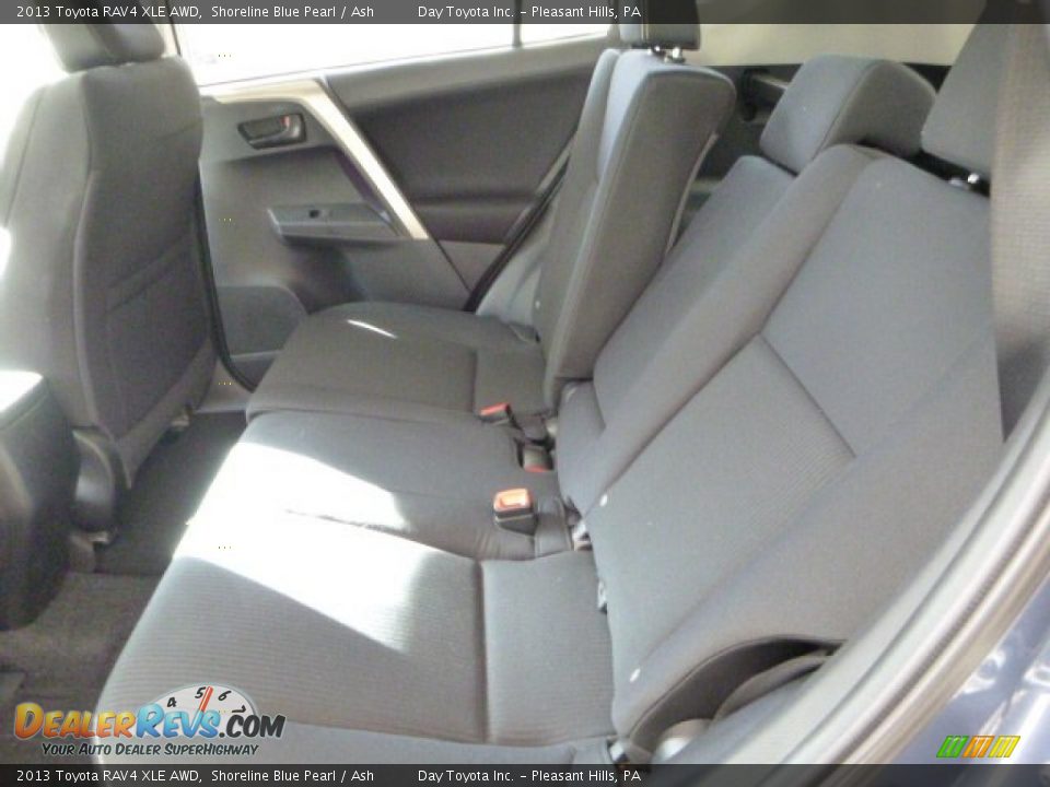 2013 Toyota RAV4 XLE AWD Shoreline Blue Pearl / Ash Photo #14