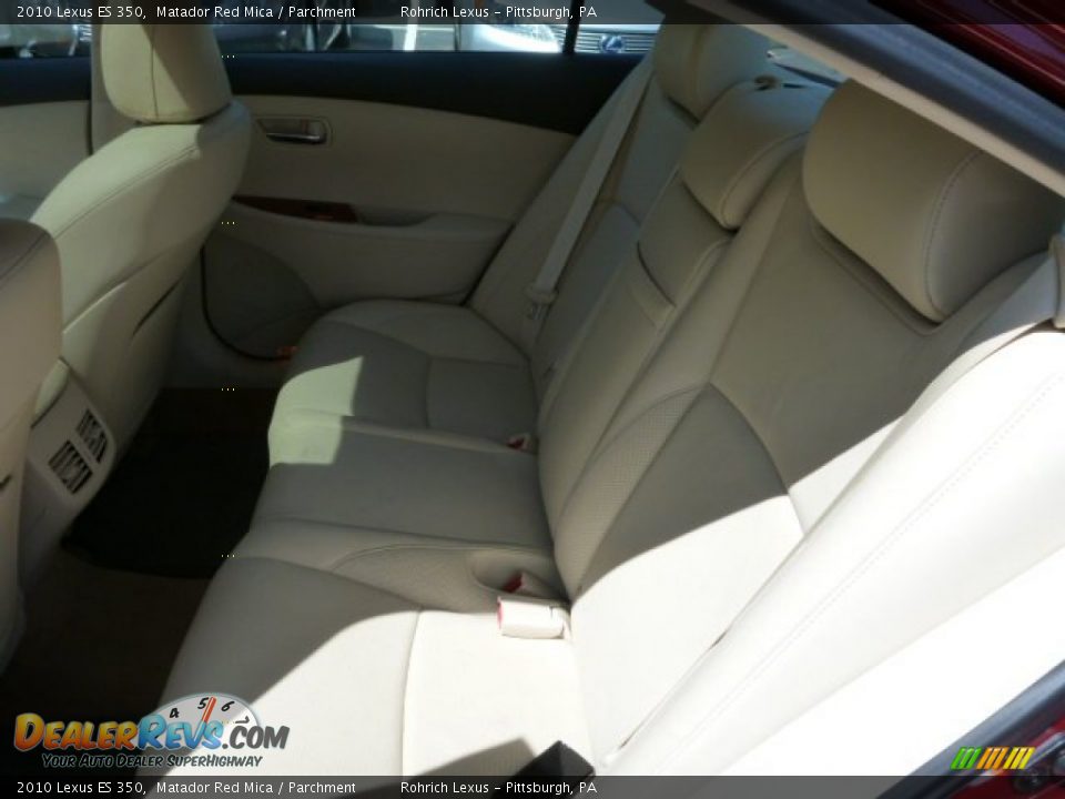 2010 Lexus ES 350 Matador Red Mica / Parchment Photo #5