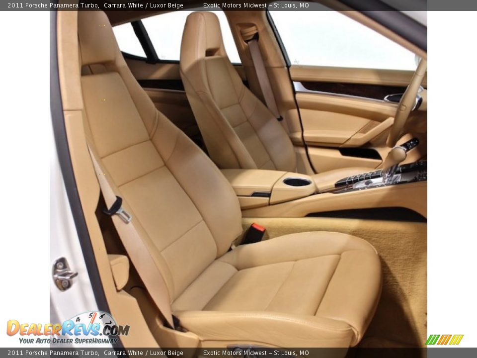 Front Seat of 2011 Porsche Panamera Turbo Photo #29